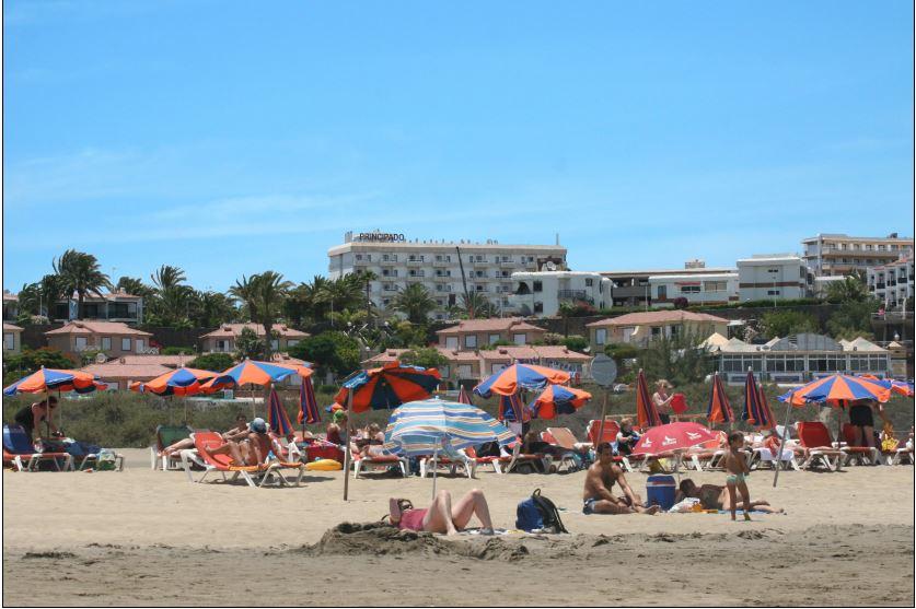 Principado Hotell Playa del Inglés Exteriör bild